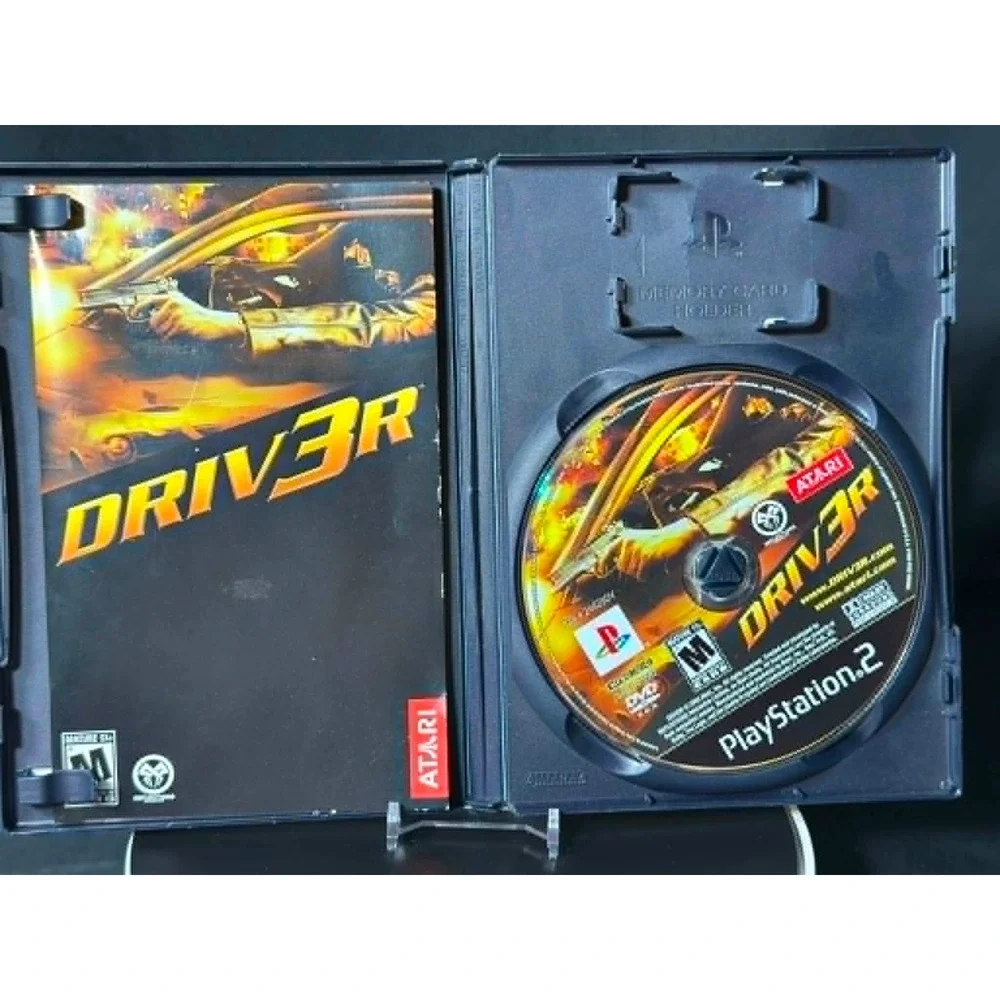 Driv3r Sony PlayStation 2 PS2 Game CIB Atari Driver 3 Complete With Manual